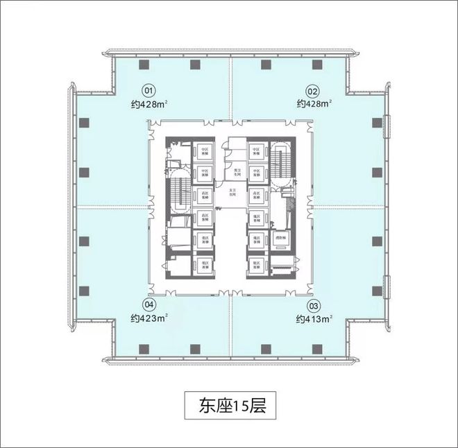 字楼招商电话恒明珠金融大厦价格-面积龙8国际点此进入恒明珠国际金融中心写(图3)